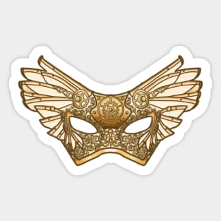 Golden Masquerade Sticker